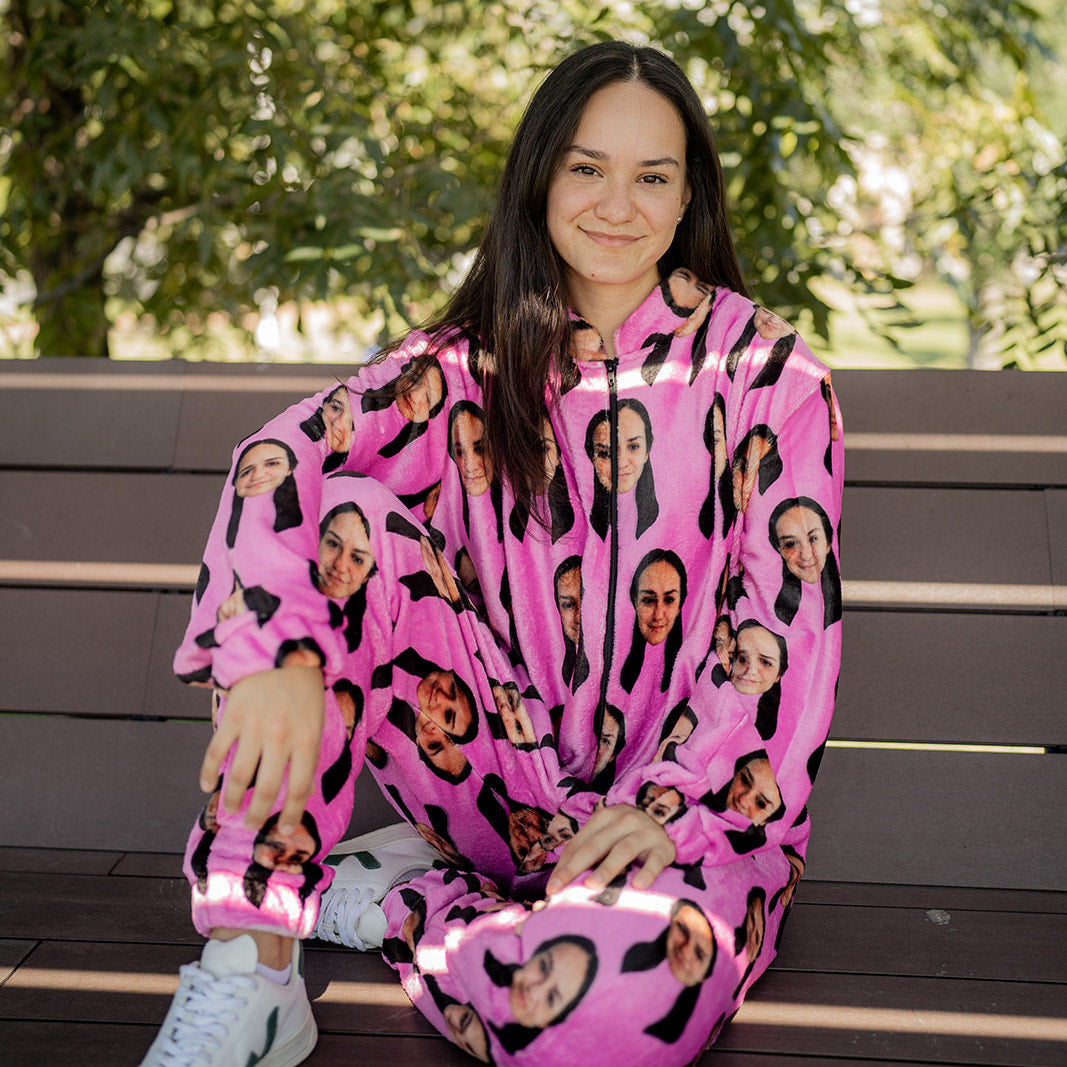 Pattern Custom Face Onesie