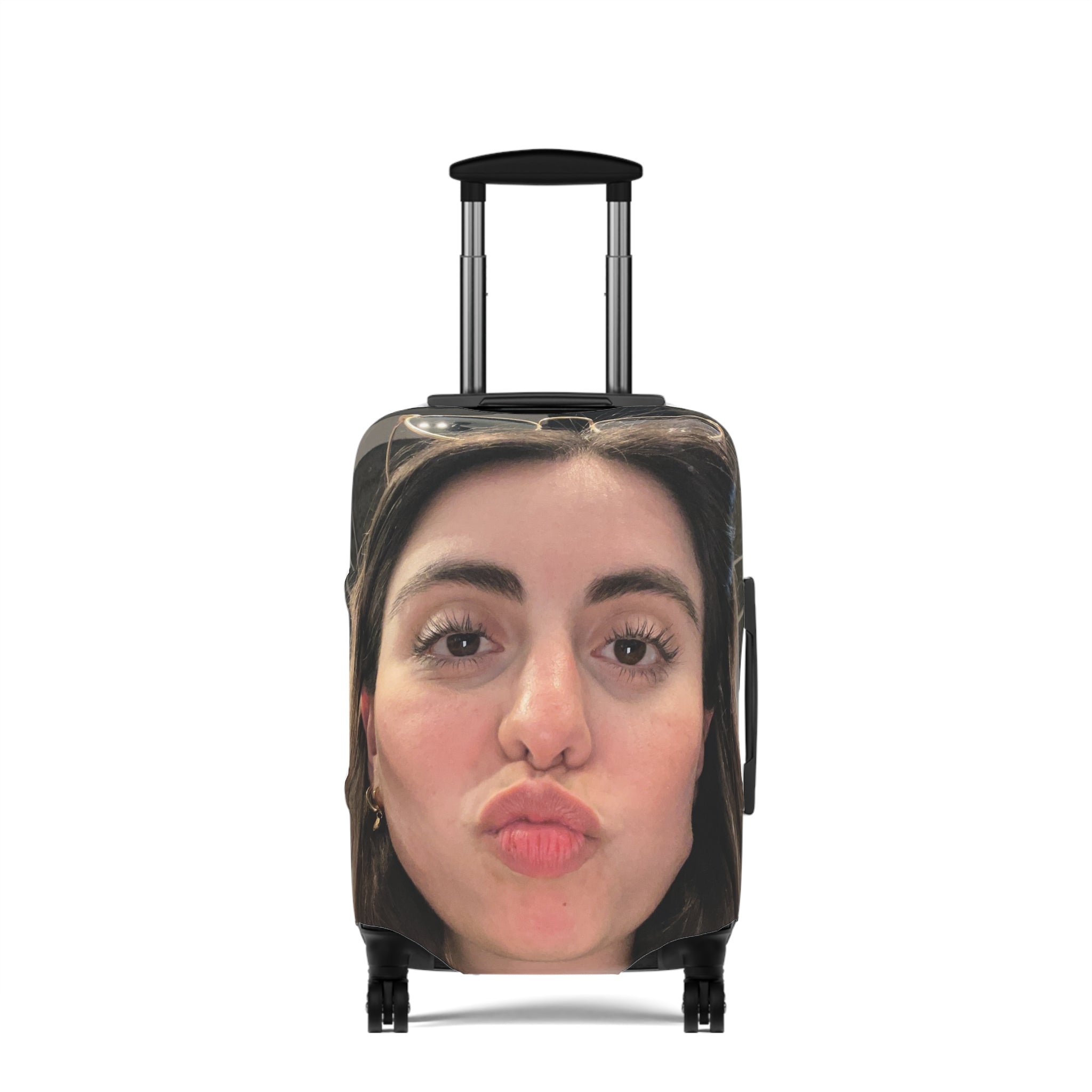 Custom Face Luggage Cover