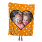 Heart Frame | Custom Personalized Face Photo Blanket for Youth, Men, and Women | Unique Gift for Teens, Friends, Women, Siblings, Boyfriends, Everyone