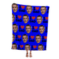 I LOVE DAD | Custom Personalized Face Photo Blanket for Youth, Men, and Women | Unique Gift for Teens, Friends, Women, Siblings, Boyfriends, Everyone