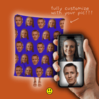 Pattern Two Photos | Custom Personalized Face Photo Blanket for Youth, Men, and Women | Unique Gift for Teens, Friends, Women, Siblings, Boyfriends, Everyone