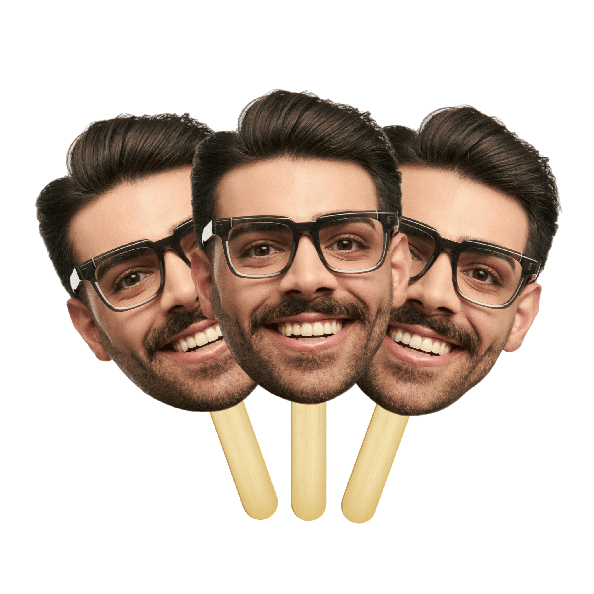 Giant Custom Head on Stick