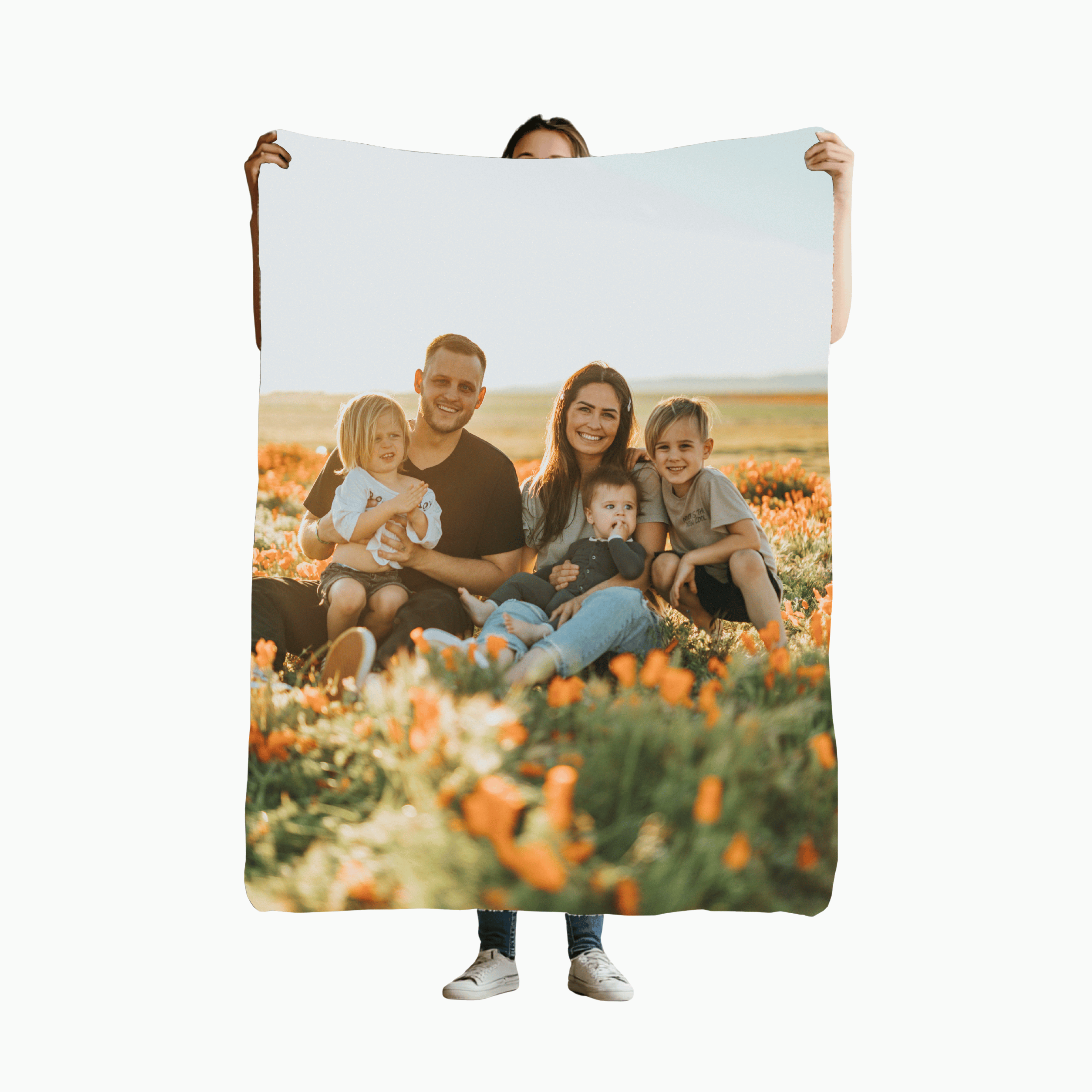 Full Image Custom Face Blanket