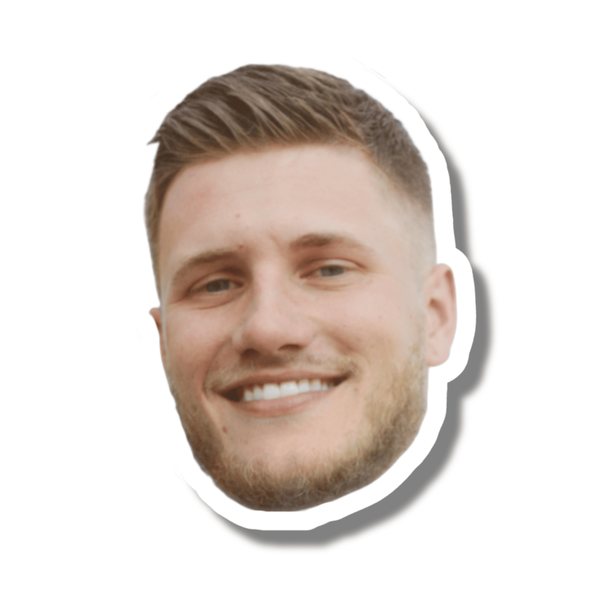 Outline Custom Photo Magnet
