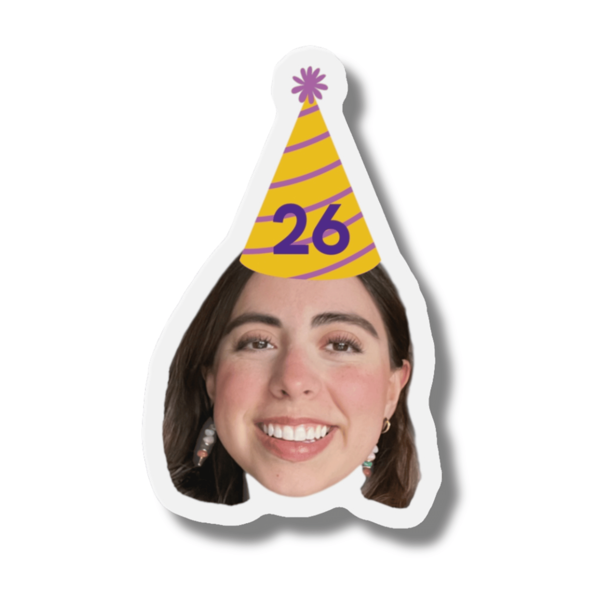 Birthday Custom Photo Magnet