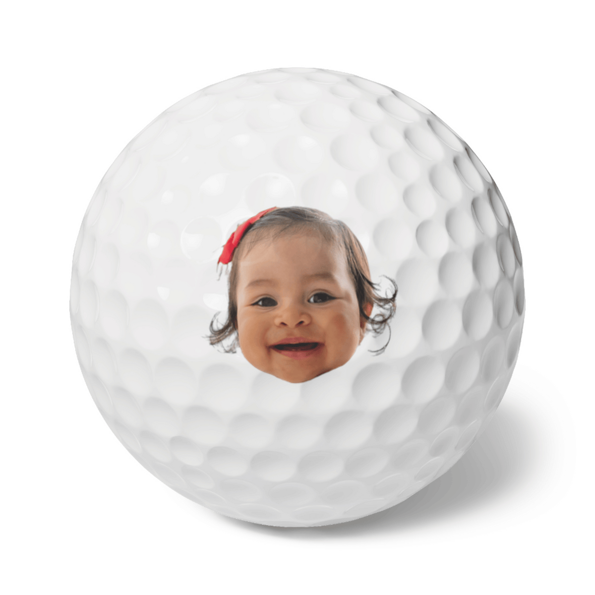 Faces on Golf Balls Set of 6
