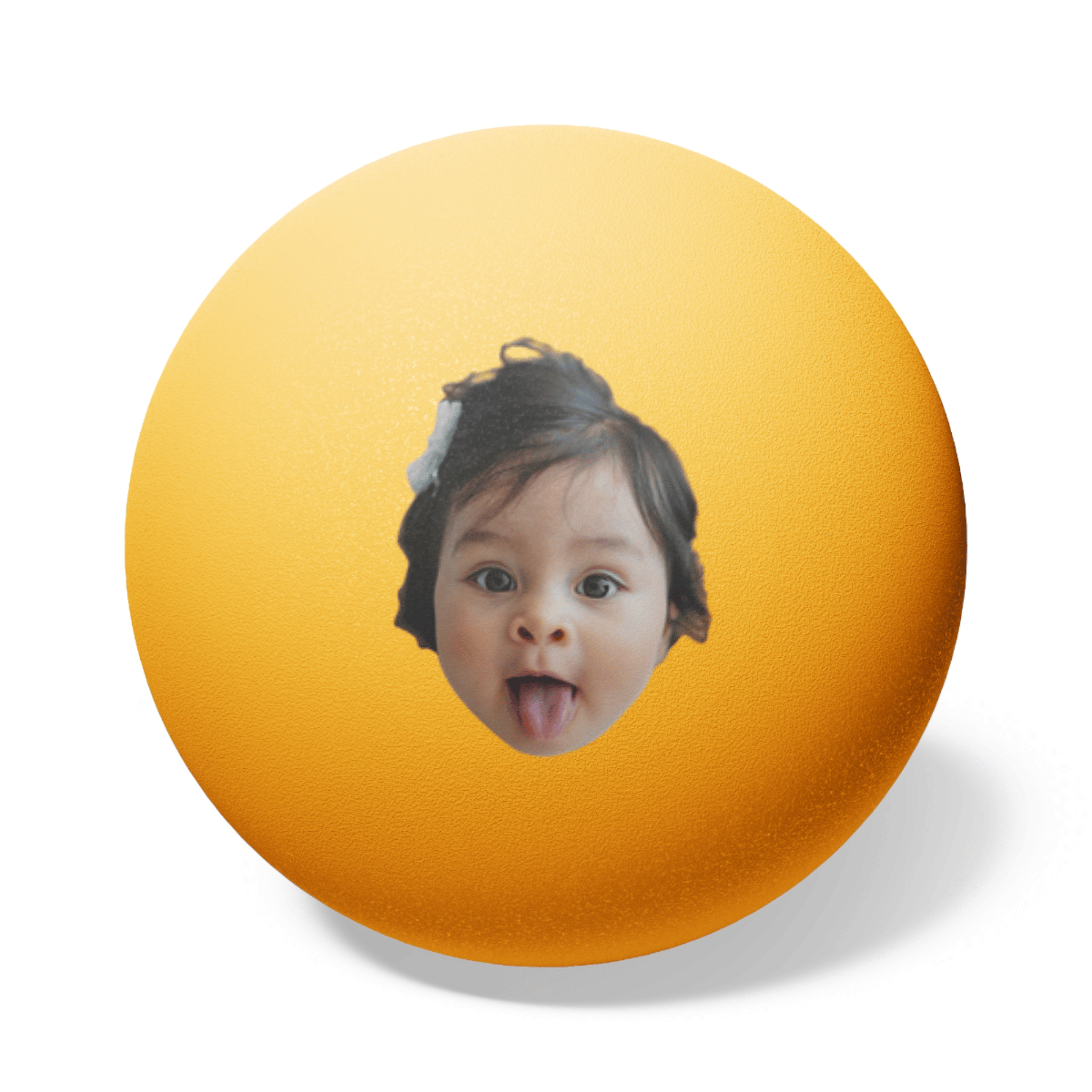 Faces on Ping Pong Balls